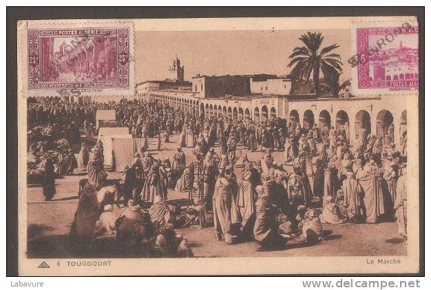 ALGERIE---TOUGGOURT ---le marché