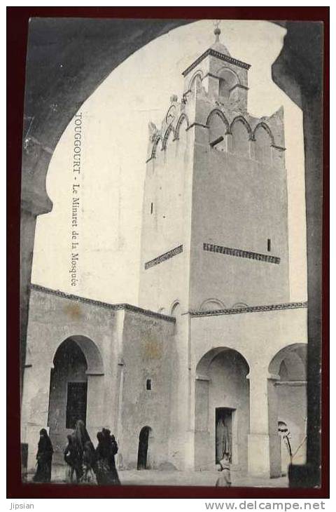 Cpa Algérie Touggourt  le minaret et la Mosquée          RAM10