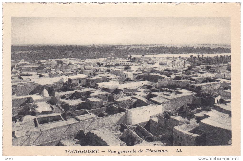 Algérie Touggourt Touggourth - Vue générale de Témacine