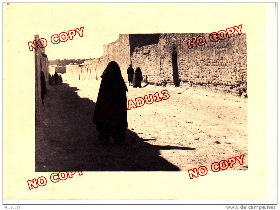 Photo amateur Algérie Touggourt 1935 Excellent état format 13 par 18 cm
