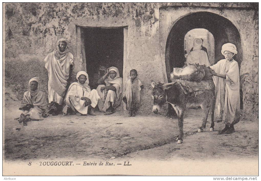 Algérie-Touggourt-entrée de rue