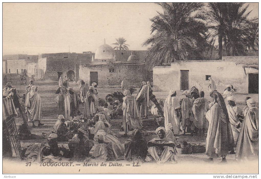 Algérie-Touggourt-marché des dattes