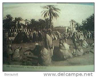 postcard unused touggourt marche le vendredi