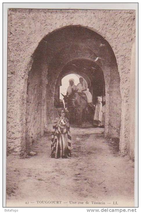 CPA TOUGGOURT, UNE RUE DE TEMACIN
