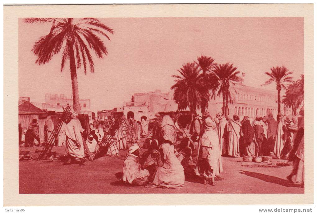 Algérie - Le marché à Touggourt - Editeur S.P.G.A