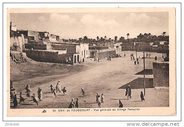 TEMACINE - ENVIRON DE TOUGGOURT - VUE GENERALE DU VILLAGE