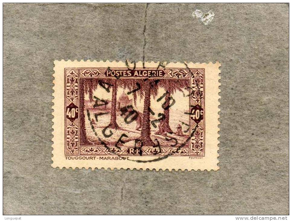 ALGERIE  Site et paysage  un marabout à Touggourt - Palmeraie -