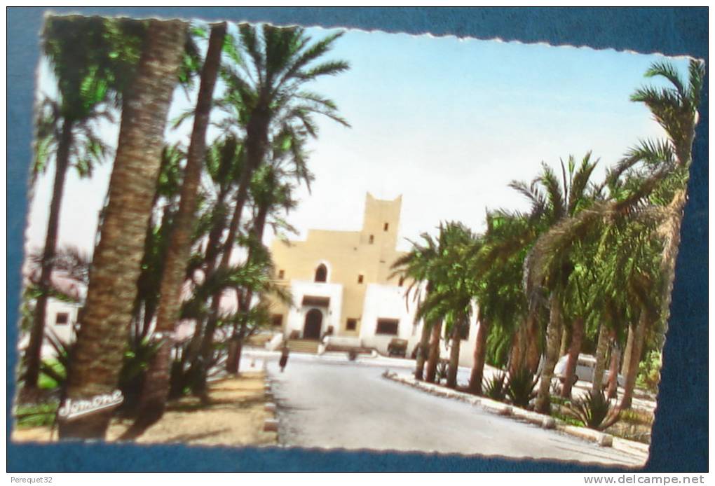 TOUGGOURT(dept de l'O.C.R.S).Hotel Transatlantique.Cpsm,voya gé,be