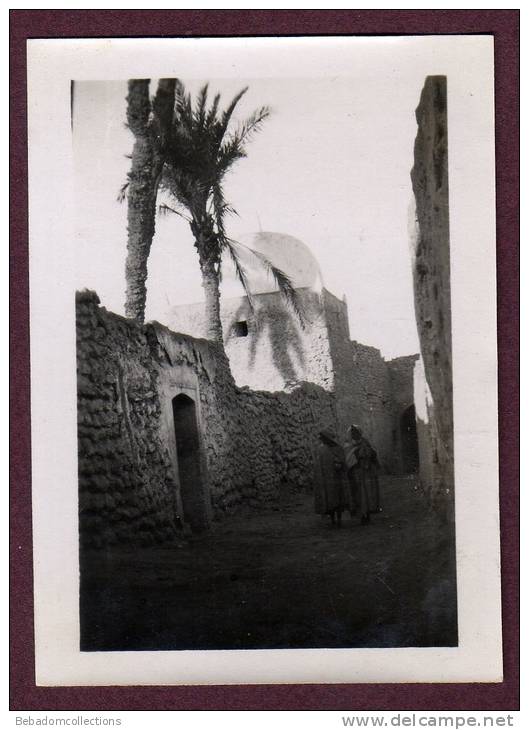 Belle photo ALGERIE 1932 - TOUGGOURT - HOMMES ARABES - MARABOUT