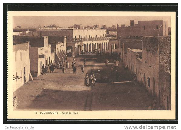 CPA Touggourt, Grande Rue