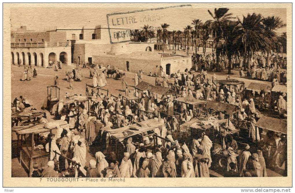 ALGERIE(TOUGGOURT) MARCHE