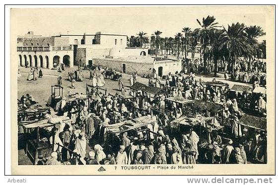 ALGERIE - TOUGGOURT ++ Place du Marché ++