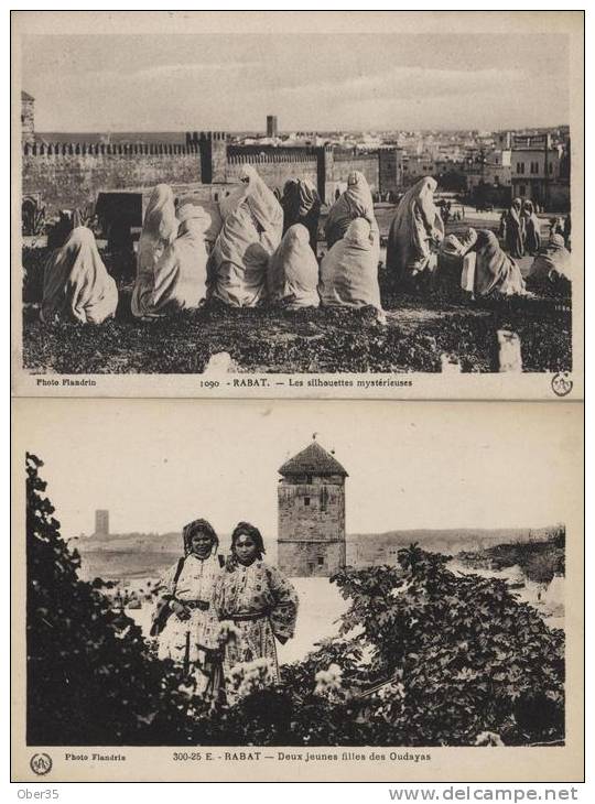 touggourt lot de 2 cpa