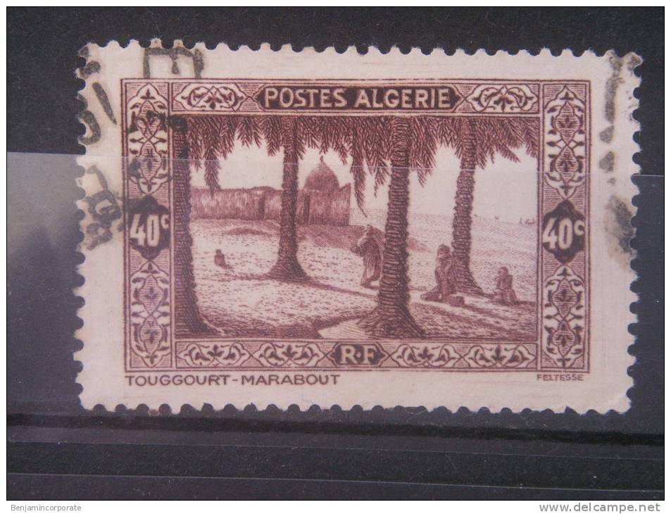ALGERIA, 1936, used 40c, Touggourt Scott 88