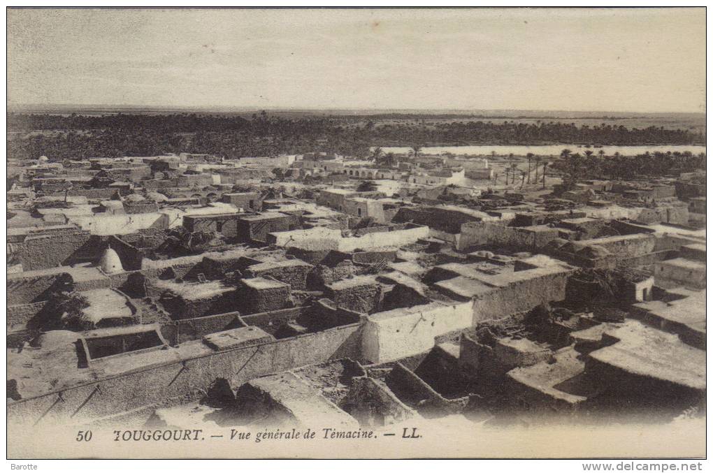 TOUGGOURT -  VUE GENERALE DE TEMACINE -  LL.