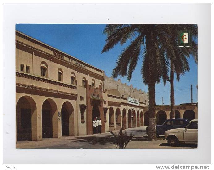 algerie  touggourt hotel le hoggar -scane recto /verso --b18.6