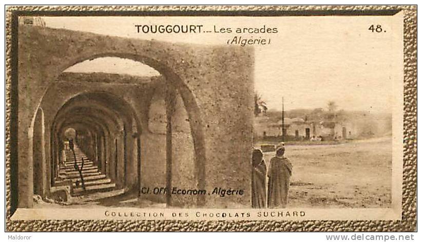S1  ALGERIE  TOUGGOURT  ARCADES 10 x 6 cm  (cliché de O.E. )