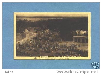 B3925 Algeria postcard Touggourt Vue prise Tour optique