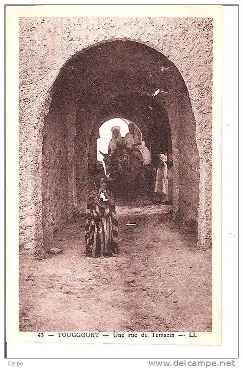 TOUGGOURT - Une rue de Temacin.