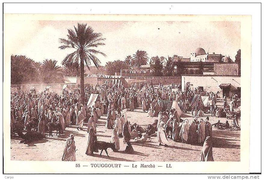 TOUGGOURT - Le Marché.