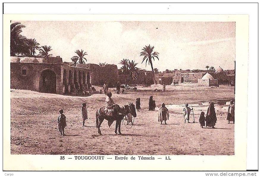 TOUGGOURT - Entrée  de Témacin.