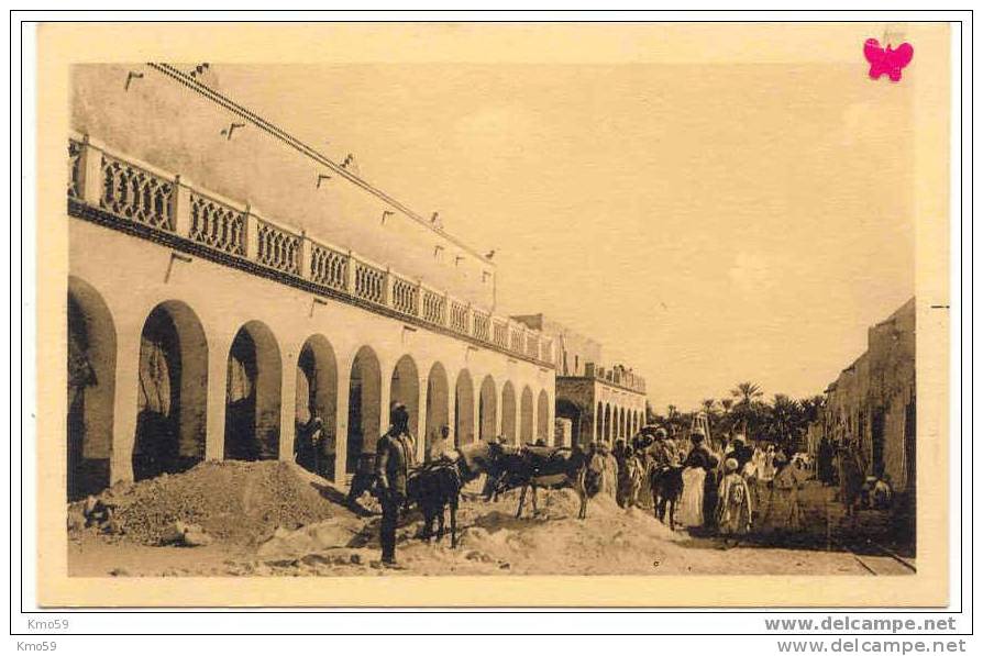 ALGERIE-TOUGGOURT - La Grand´Rue ---------------------anim ée