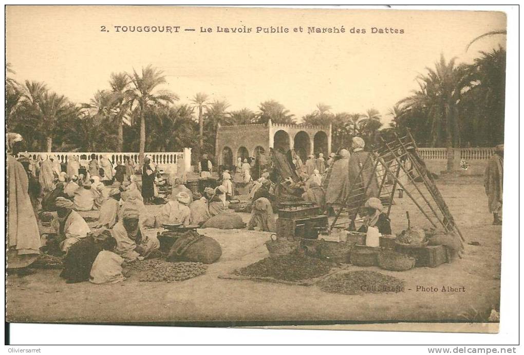 touggourt le lavoir public et le marché aux dattes