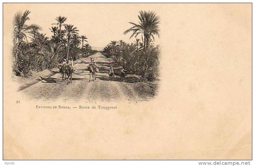 ALGERIE  BISKRA  Route de Touggourt  ..... ( Ref H1771 )