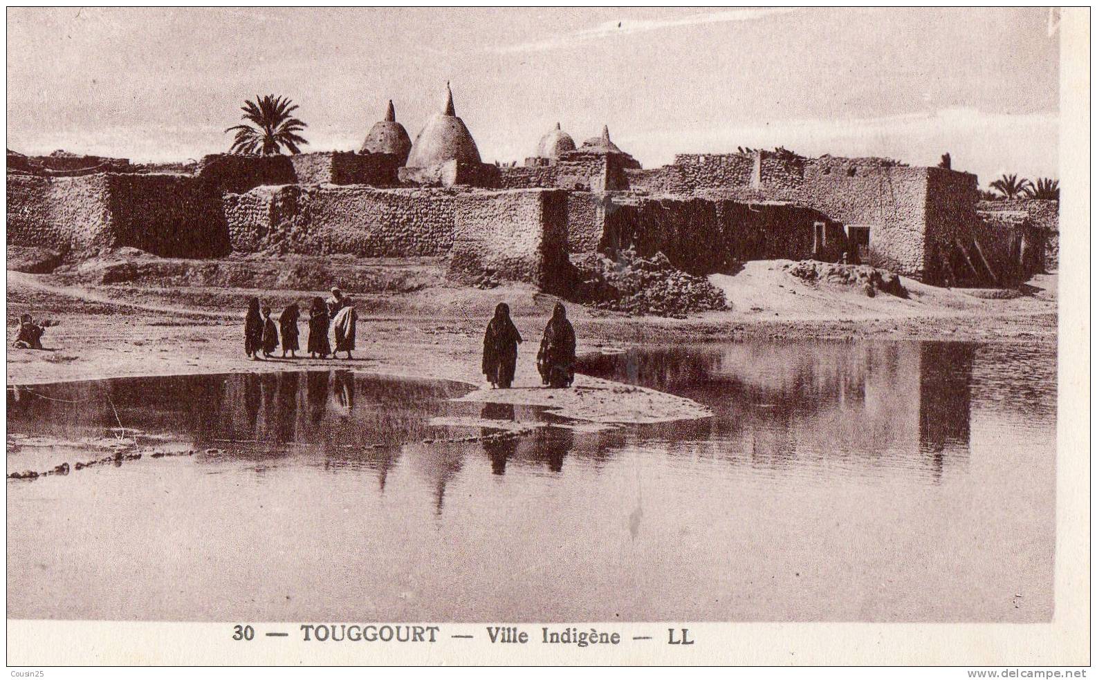 ALGERIE - TOUGGOURT - Ville Indigène