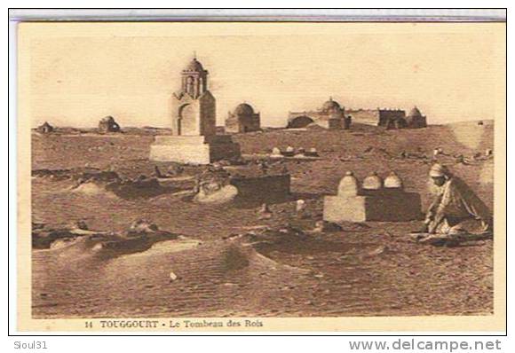 TOUGGOURT- LE TOMBEAU  DES ROIS - CIMETIERE ARABE        TTBE
