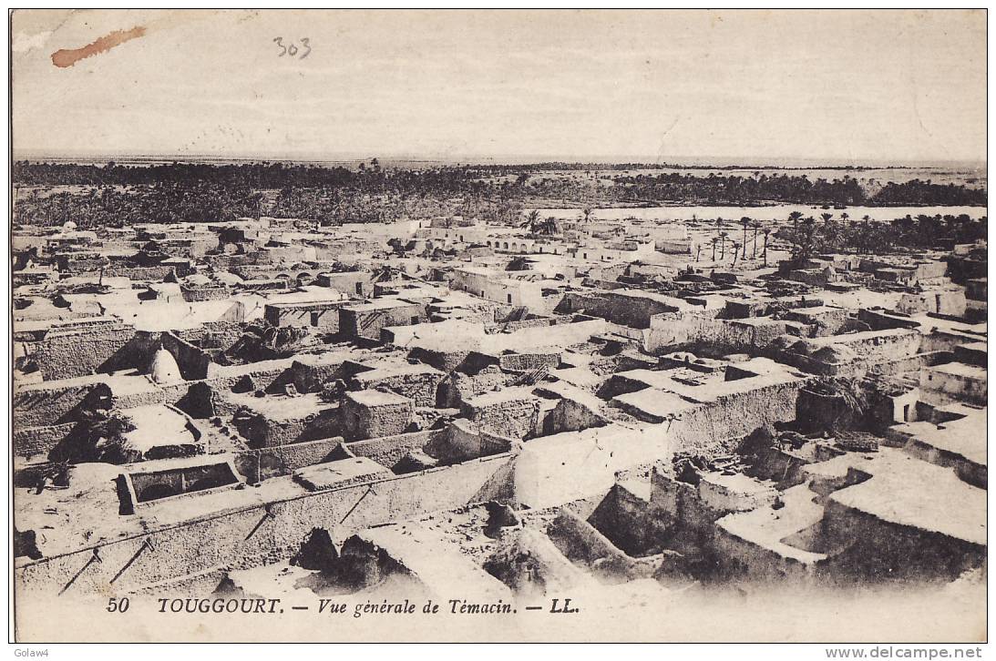 D303# ALGERIE TOUGGOURT VUE GENERALE DE TEMACIN