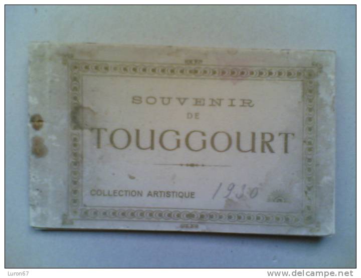 CARNET DE 12 CPA DE TOUGGOURT