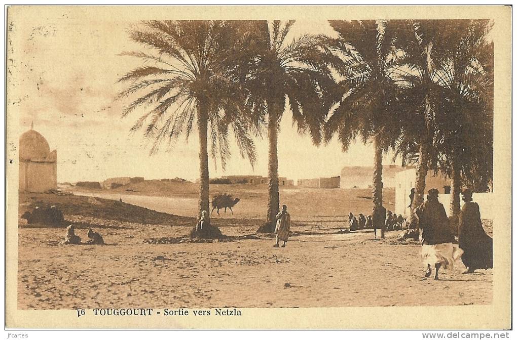 ALGERIE * TOUGGOURT - Sortie vers Netzia