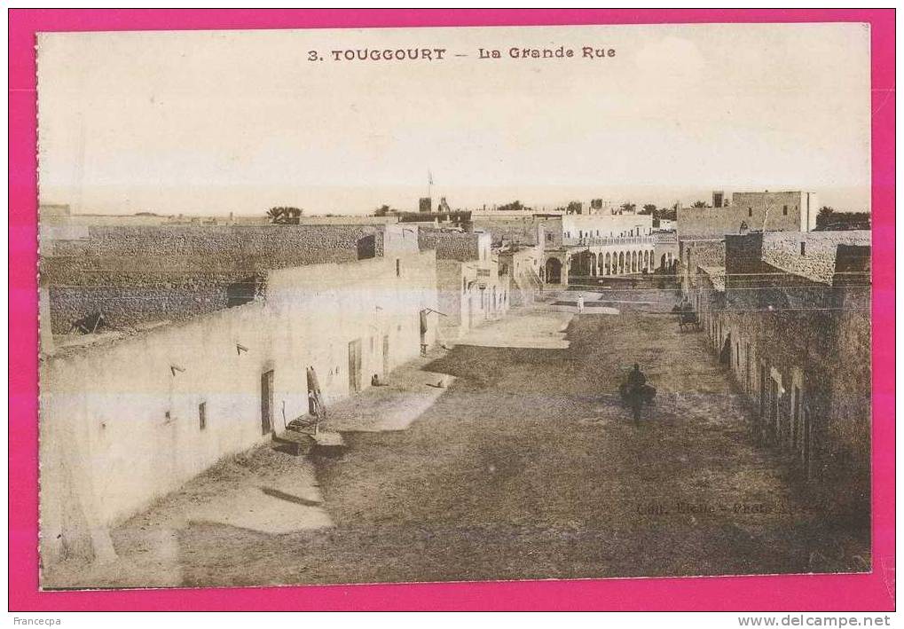 1881 - ALGERIE - TOUGGOURT - La Grande Rue