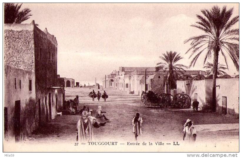 Touggourt. Entrée de la Ville.