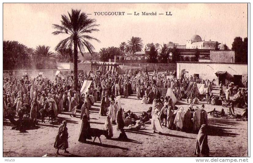 Touggourt. Le Marché.