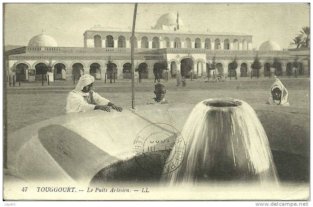 TOUGGOURT  -  Le Puits Artésien.