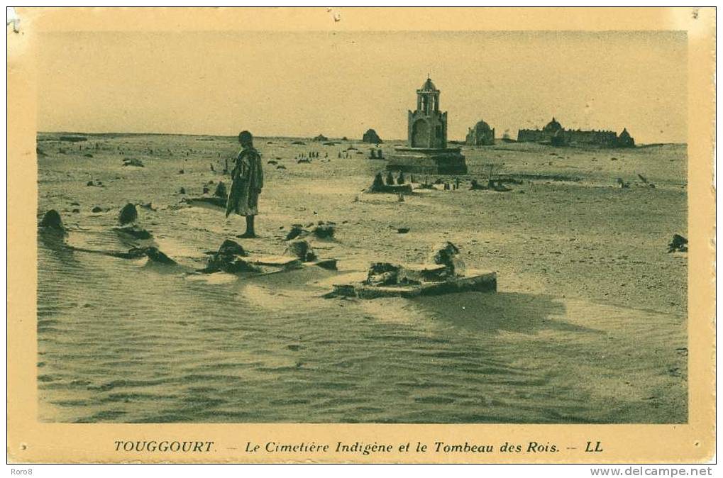 TOUGGOURT - Le Cimetière Indigène et le Tombeau des Rois  -   LL    (angle coupé)