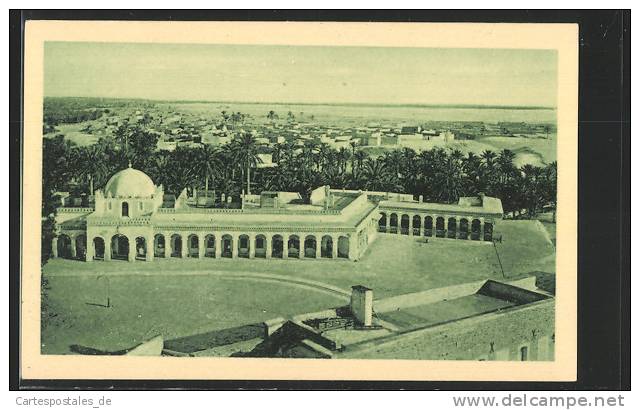 CPA Touggourt, Panorama, Bureau arabe