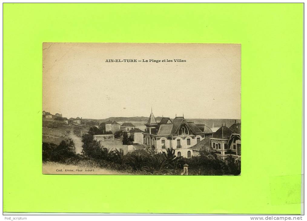 Afrique - Algérie - Ain el Turk - plage et villas