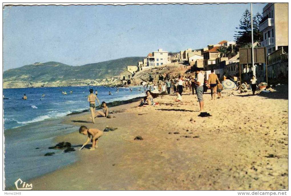 ALGERIE AIN EL TURK (ORAN) LA PLAGE 1970 REF 2885