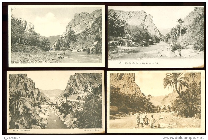 EL KANTARA - Lot de 13 cartes postales