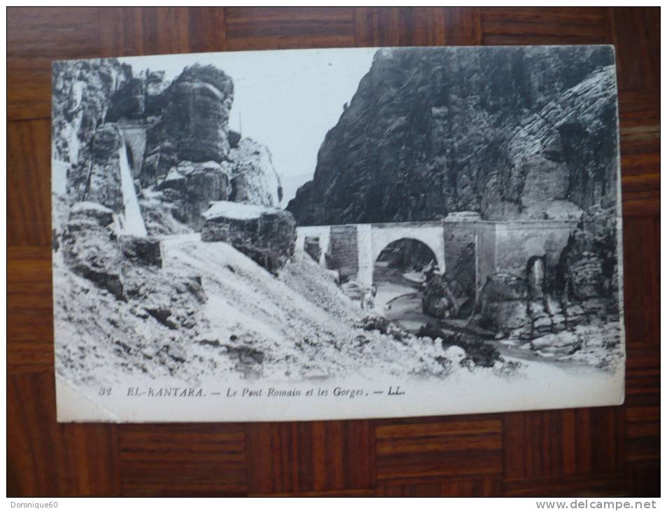 El-Kantara  -  Le pont romain et les gorges