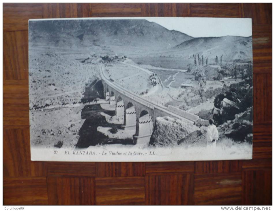 El-Kantara  -  Le viaduc et la gare