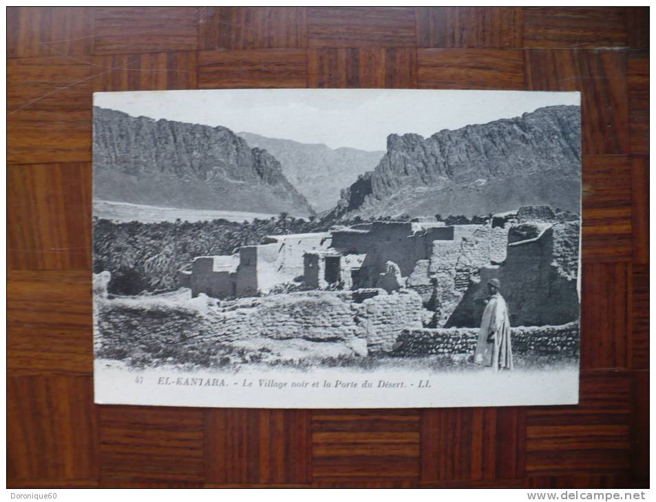 El-Kantara  -  Le village noir et la Porte du désert