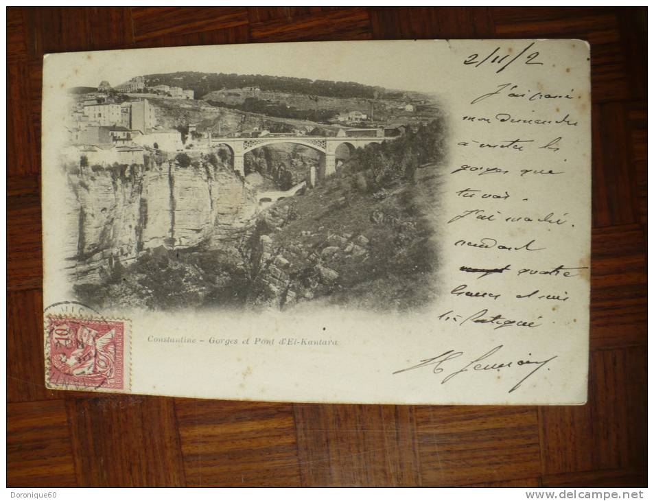 Constantine - Gorges et Pont d´El-Kantara