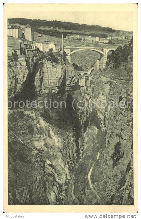 dg20992 Constantine Pont d El Kantara et Chemin des Touristes Kat. Algerien
