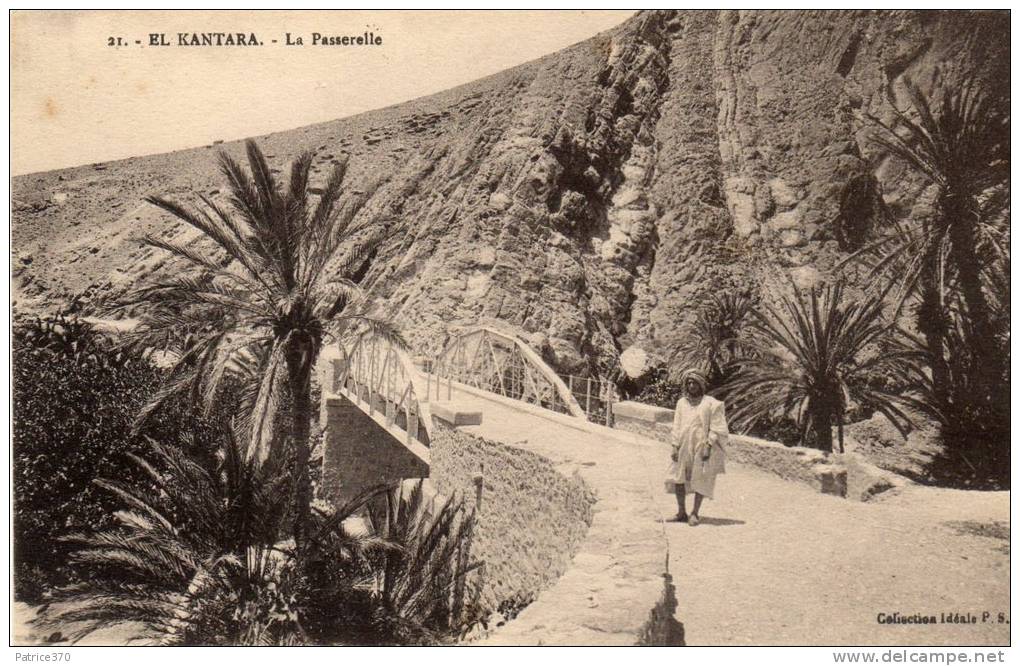ALGERIE EL KANTARA - La Passerelle Personnage