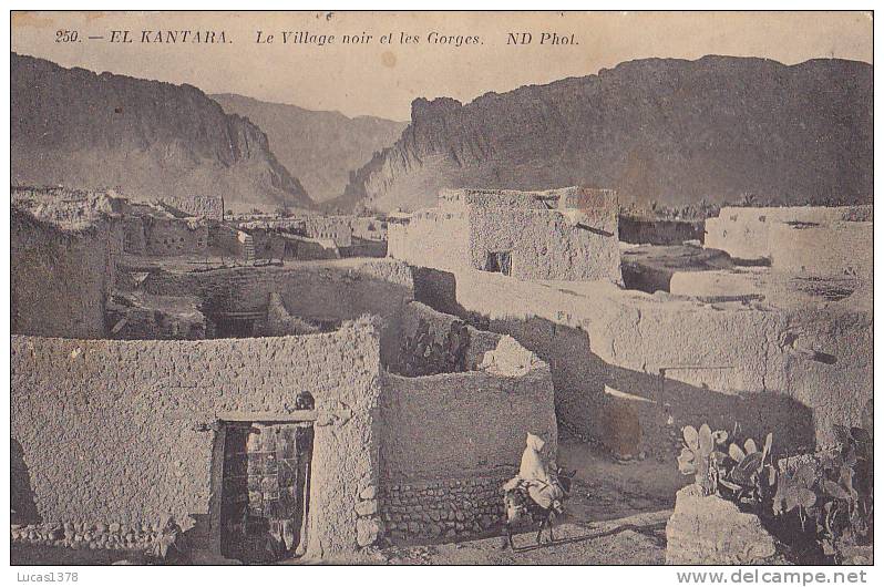 EL KANTARA / VILLAGE ET SES GORGES