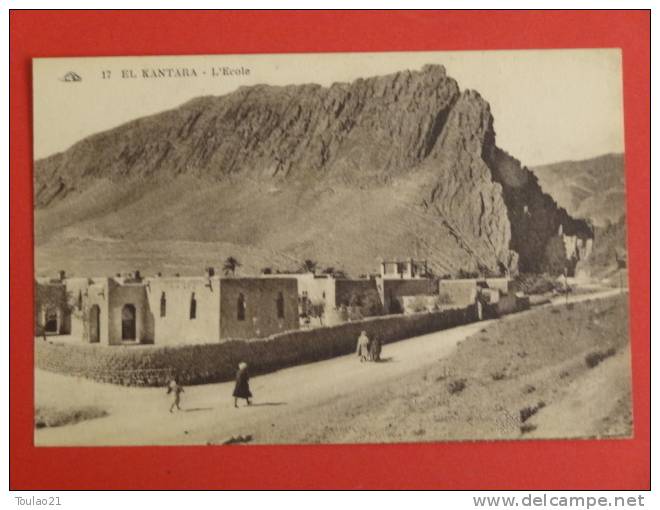 El Kantara L'école Voir recto verso
